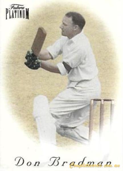 1996 Futera Limited Edition Sir Donald Bradman - Samples