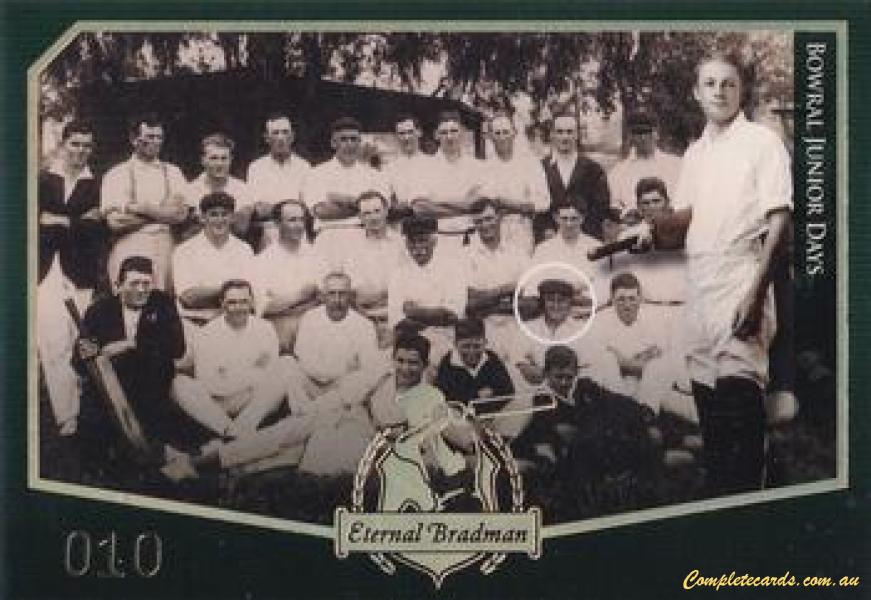 2017 Tap 'N' Play Eternal Bradman Box Set - Gold Foil