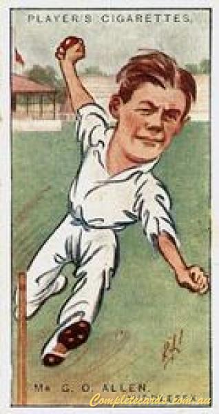 1926 Player's Cricketers (Caricatures by RIP)