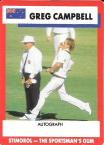 1990-91 Scanlens Cricket The Aussies vs The Poms