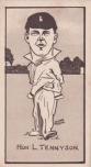 1926 R & J Hill Caricatures Of Famous Cricketers