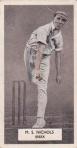 1934 Carreras A Series Of 50 Cricketers