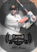 1996 Futera The Decider - Steve Waugh Platinum Player