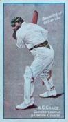 1906 Sniders & Abrahams Cricketers In Action