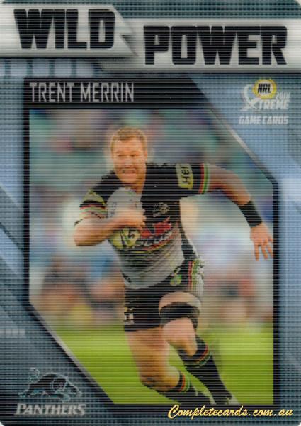 2018 NRL Xtreme - Wild Power Card