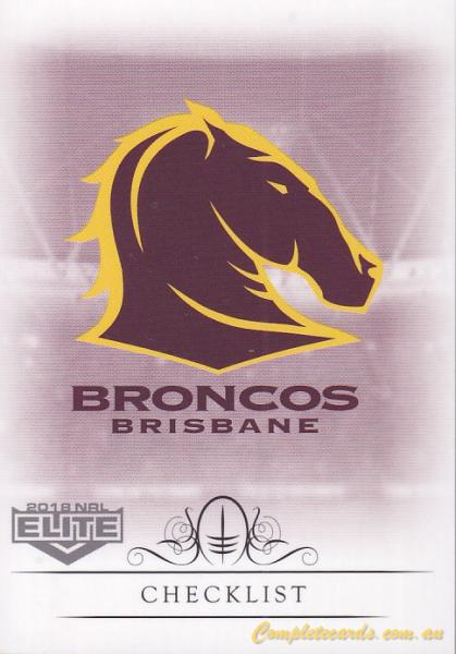 2018 NRL Elite - Base