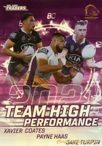 2022 NRL Traders - High Performance Team
