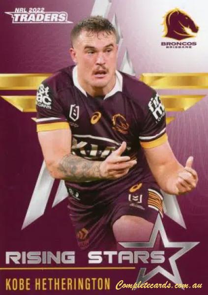 2022 NRL Traders - Rising Stars