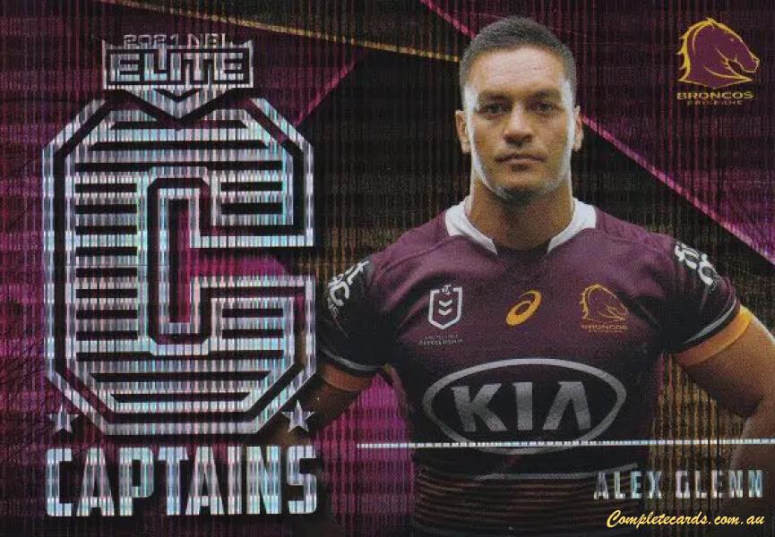 2021 NRL Elite - Captains