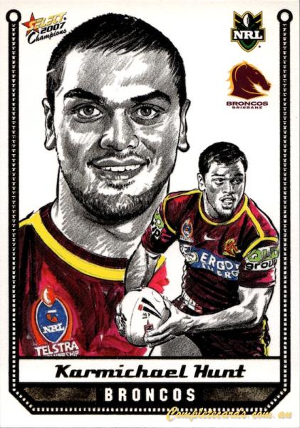 2007 Select Champions - Sketch Cards