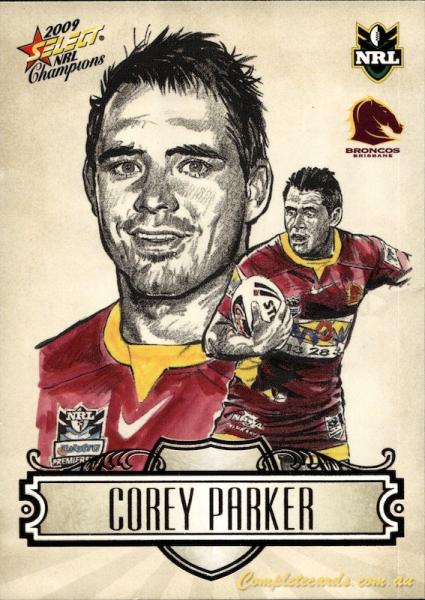 2009 Select NRL Champions - Sketch Cards