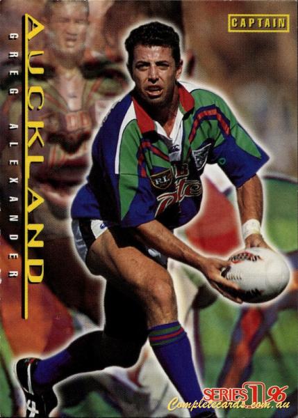 1996 Dynamic ARL Series 1 - Captain Cards