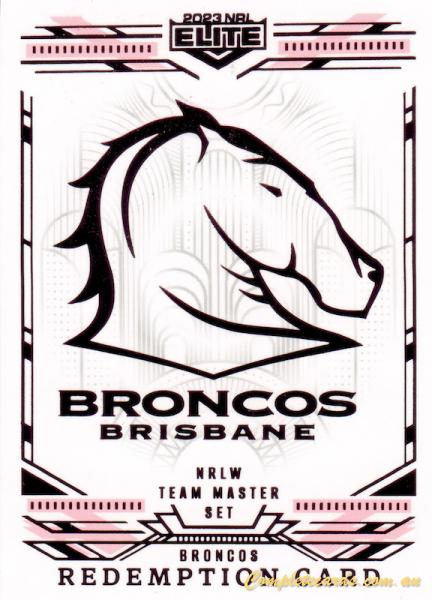 2023 NRL Elite - Mojo Pink Diamond Redemption NRLW