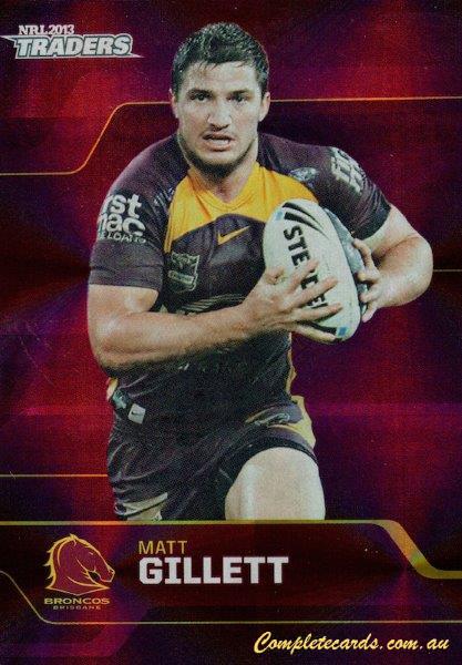 2013 NRL Traders - Parallel Set