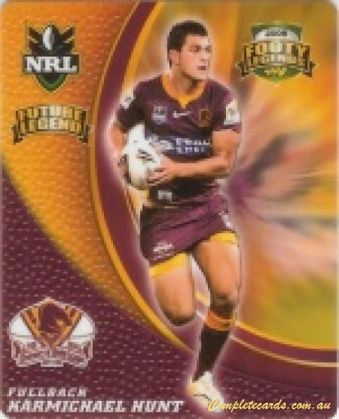 2008 NRL Footy Legends Tazos: Future Legends
