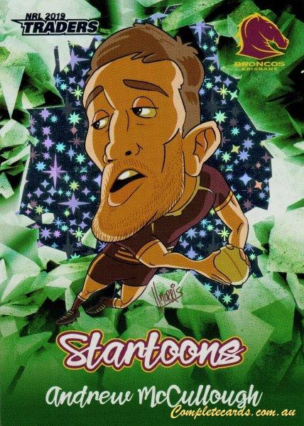 2019 NRL Traders - Startoons Green