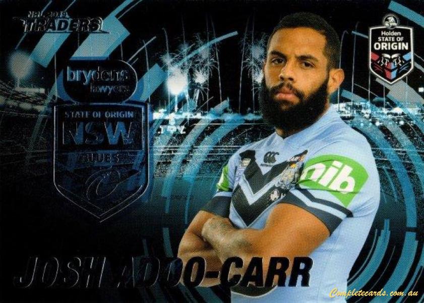 2019 NRL Traders - State Of Origin