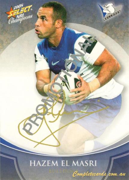 2008 Select NRL Champions - Promotional