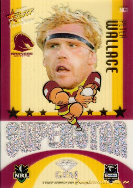 2009 Select NRL Champions - Superstar Mascot Gem