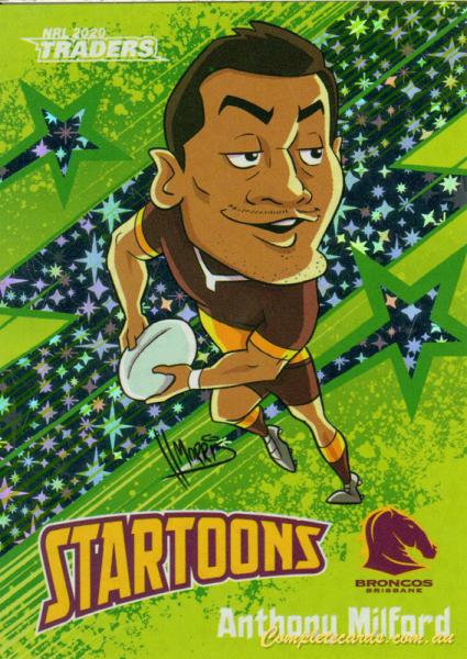 2020 NRL Traders - Startoons Green