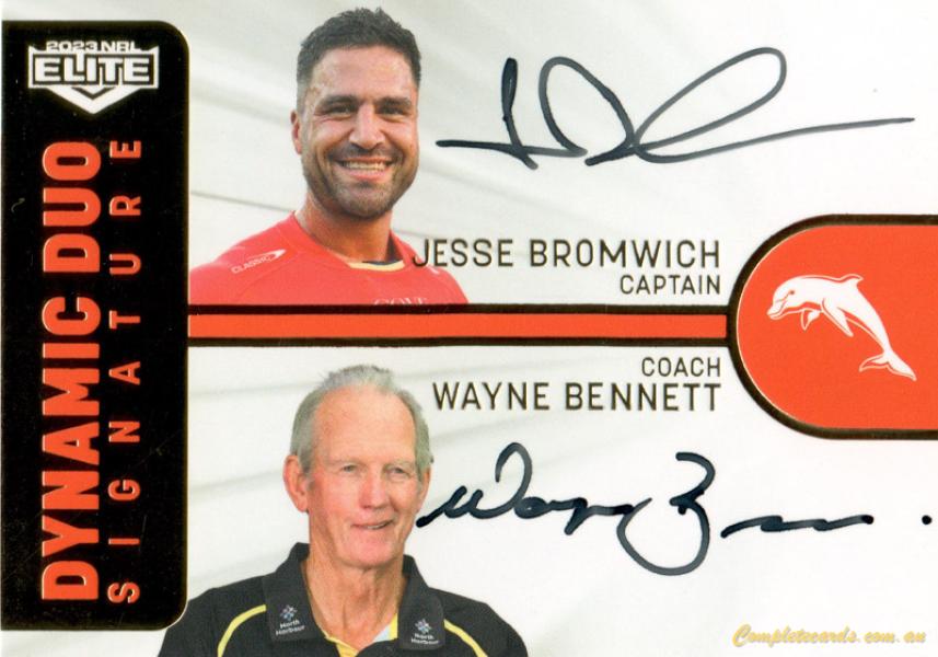 2023 NRL Elite - Dynamic Duo Signature