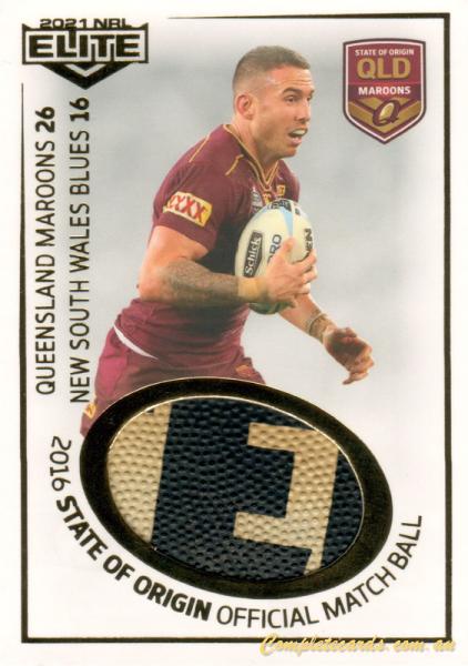 2021 NRL Elite - Milestone Ball Patch