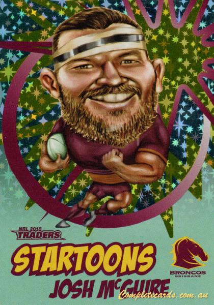 2018 NRL Traders - Startoons Green
