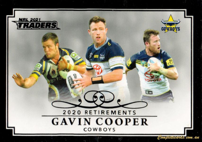 2021 NRL Traders - Retirements Parallel