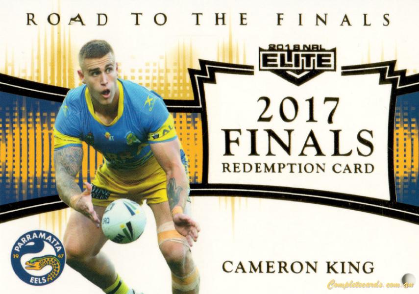2017 NRL Elite - Road to Finals Signature