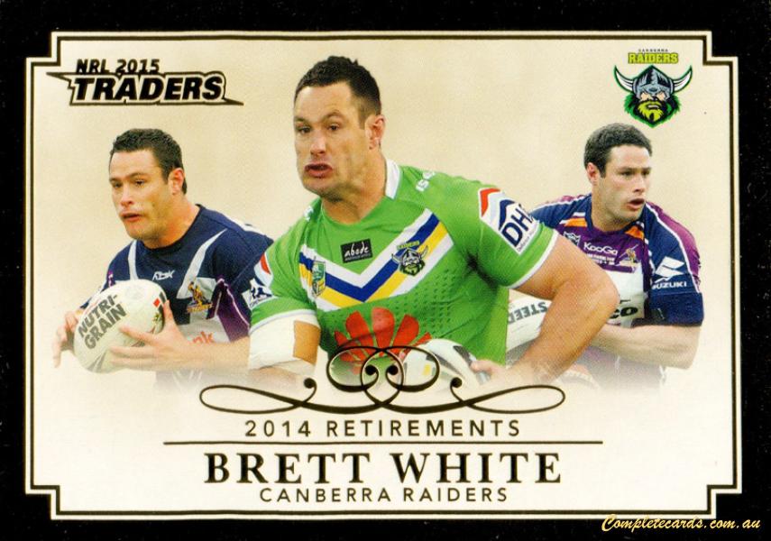 2015 NRL Traders - 2014 Retirements