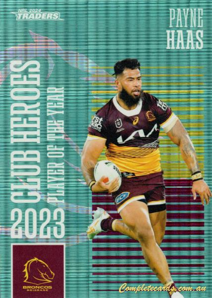 2024 NRL Traders Titanium - Club Heroes Teal