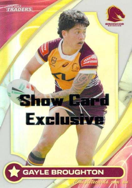 2024 NRL Traders Titanium - Showcards NRL W