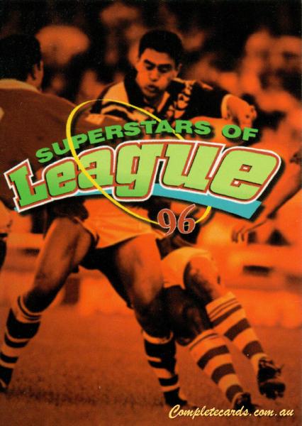 1996 Card Crazy Authentics Rugby League Superstars - Base