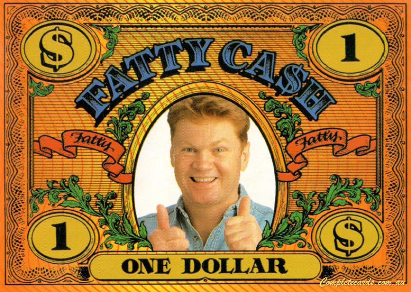 1997 Fatty's Footy Fun Packs - Cash