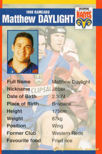Matthew Daylight