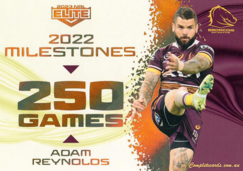 2023 NRL Elite - Case Cards Milestones