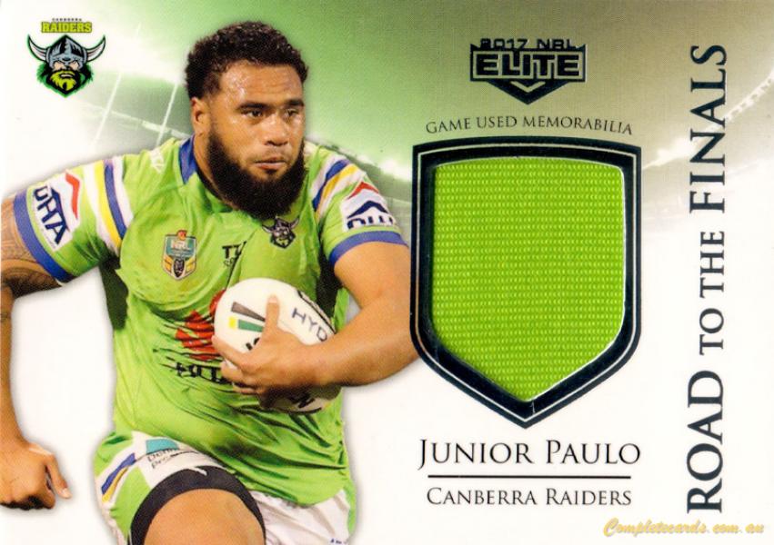 2017 NRL Elite - Road To The Finals