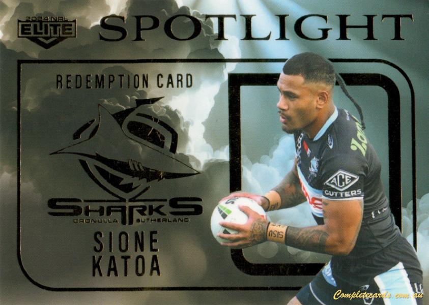 2024 NRL Elite - Spotlight Jersey Patch & Signature Booklet