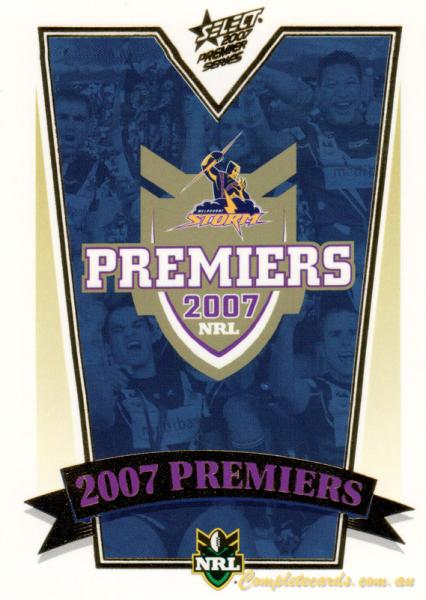 2007 Premiers Collection - Premiers Set