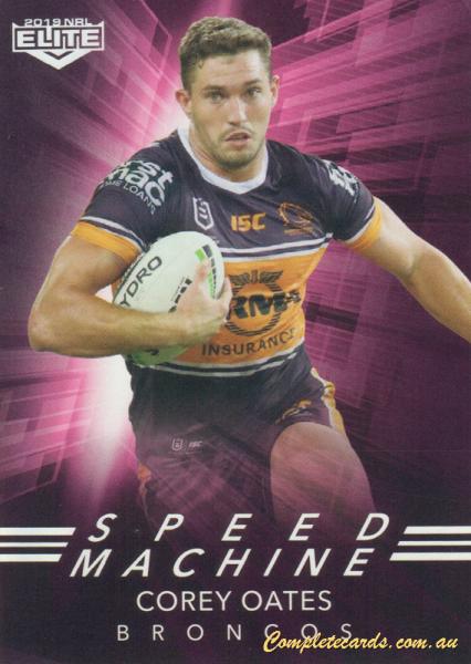 2019 NRL Elite - Speed Machines