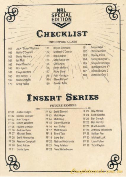 Checklist