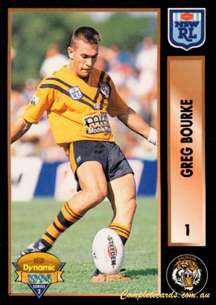 1994 Dynamic Rugby League Series 2 - Base