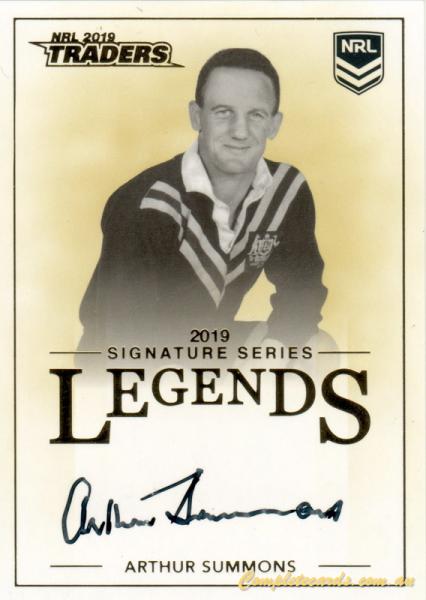 2019 NRL Traders - Legends Signature