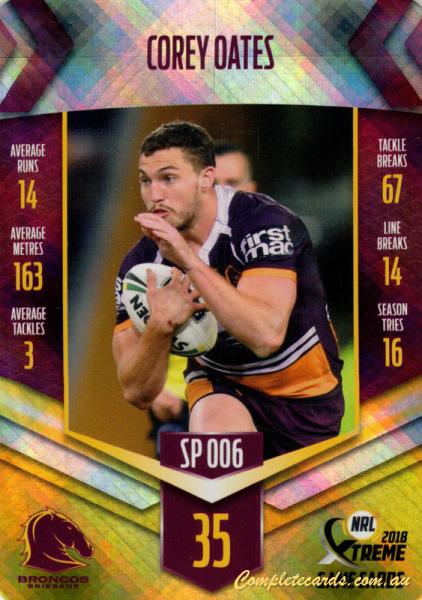 2018 NRL Xtreme - Silver Parallel
