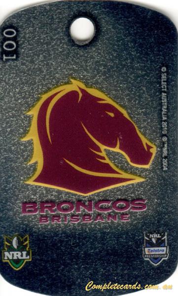 2010 Select - Tags Base