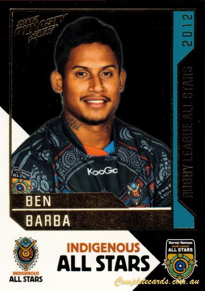 2012 NRL Dynasty - 2012 All Star Game