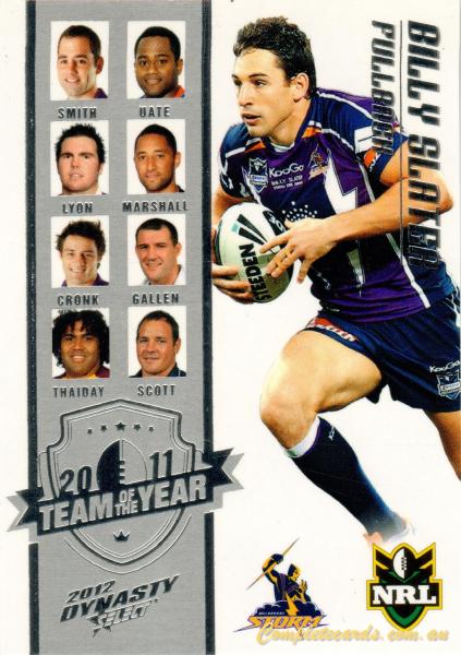2012 NRL Dynasty - 2011 Team of the Year