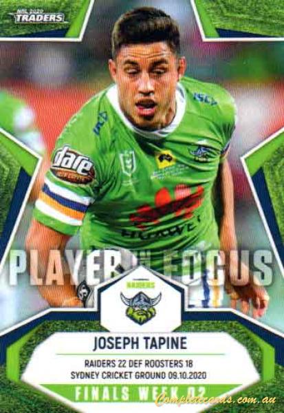 2020 NRL Player In Focus - Finals