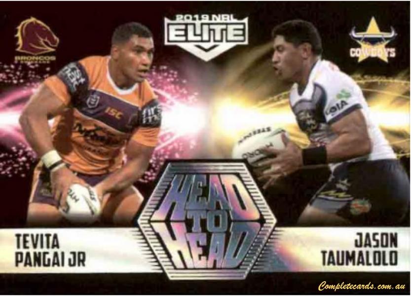 2019 NRL Elite - 2019 Case Cards - Head to Head