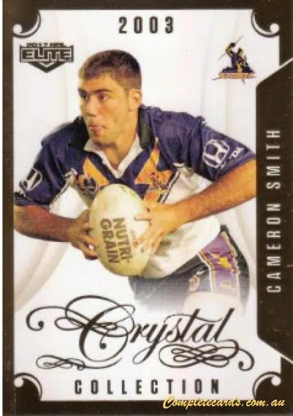 2017 NRL Elite - Crystal Collection Case Cards